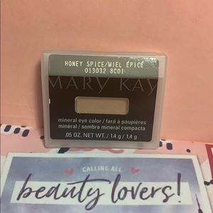 Mineral eye color - honey spice